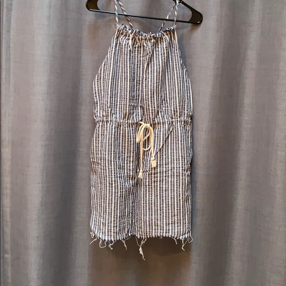 Striped dress with pockets